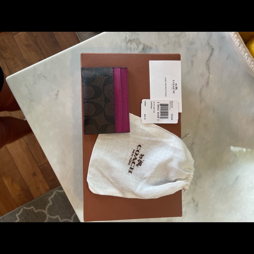 Coach Card Case